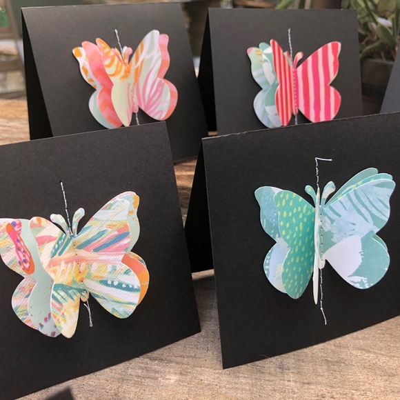 Mini Blank Note Cards-Paradise Crush Color Scheme - Picture 4 of 8